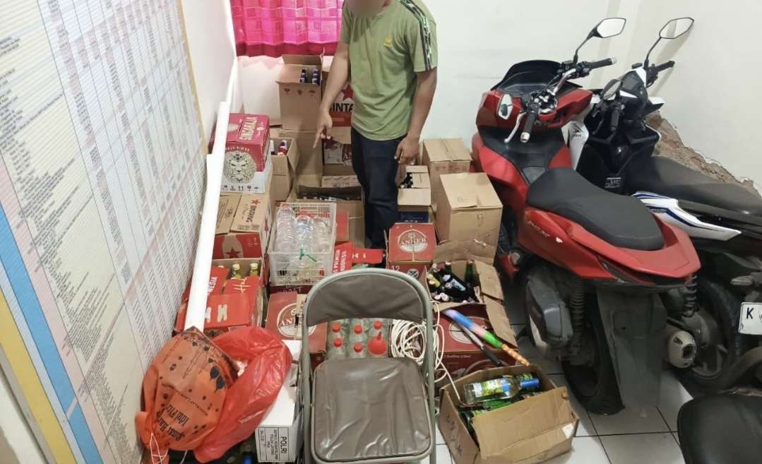 Miras hasil operasi yang dilakukan jajaran Polres Kudus pada Senin (15/09/2025)