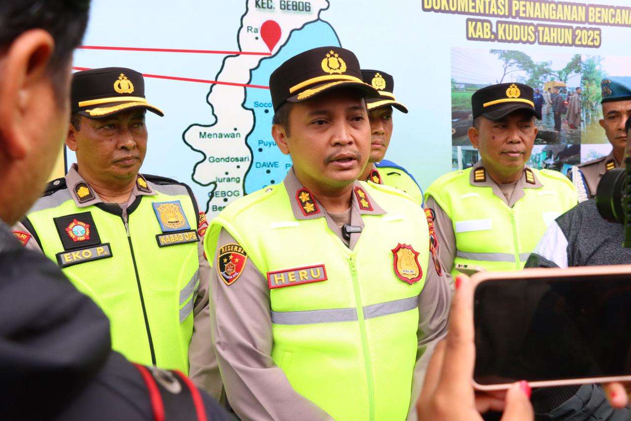 Kapolres Kudus AKBP Heru Dwi Purnomo