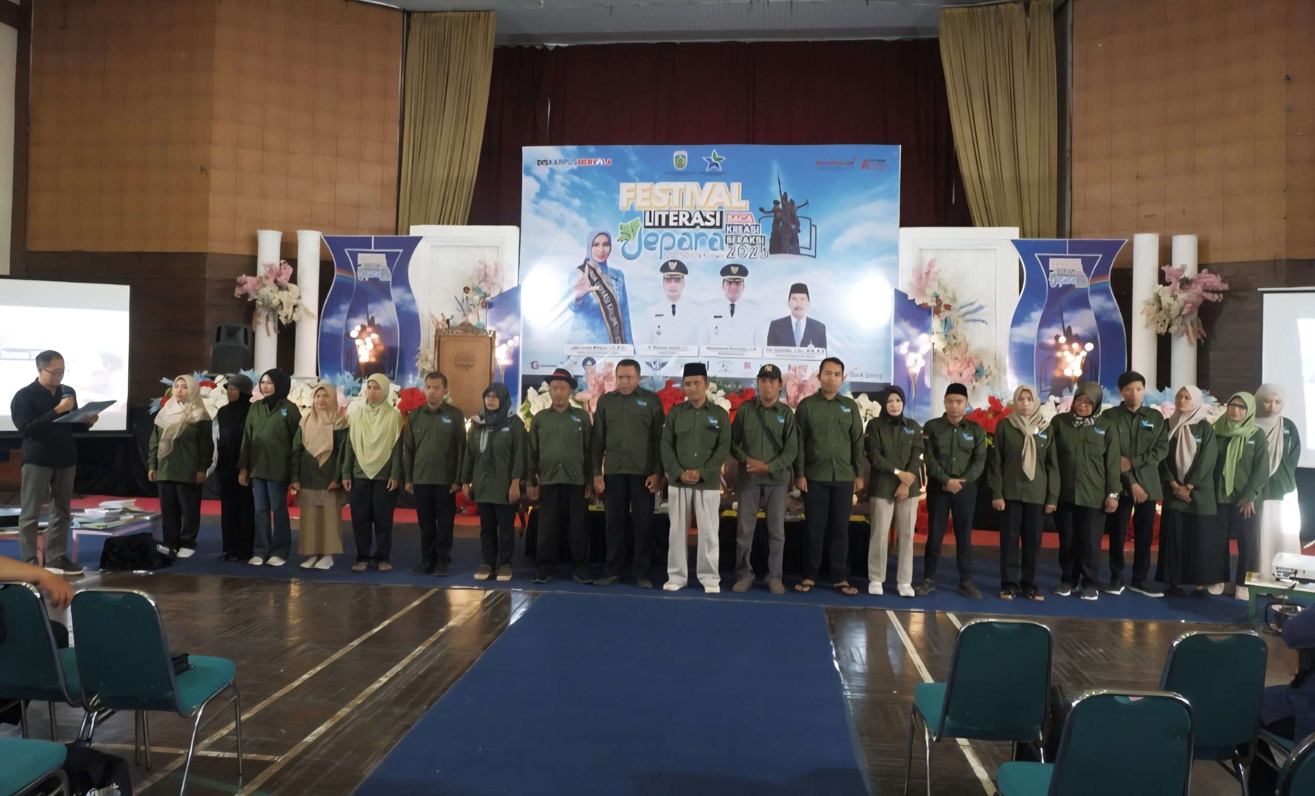 Pengukuhan Pengurus Daerah Forum Taman Baca Masyarakat (TBM) Kabupaten Jepara Periode 2025–2030 Rabu (29/10) sore