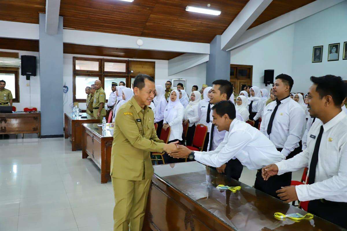 Penutupan kegiatan Pelatihan Teknis Pelayanan Publik pada Senin (3/11/2025) di ruang rapat lantai IV Setda Kudus