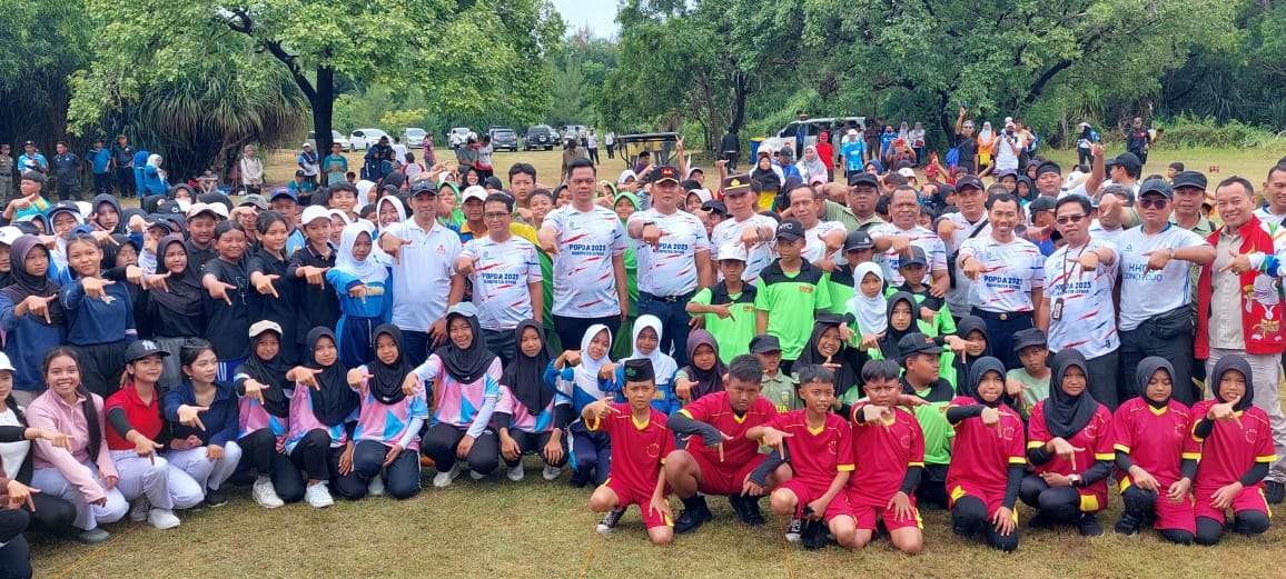 pembukaan Popda Kabupaten Jepara 2025 di Lapangan Woodball Pantai Bandengan, Selasa (11/11/2025) (foto: laman Pemprov Jateng)
