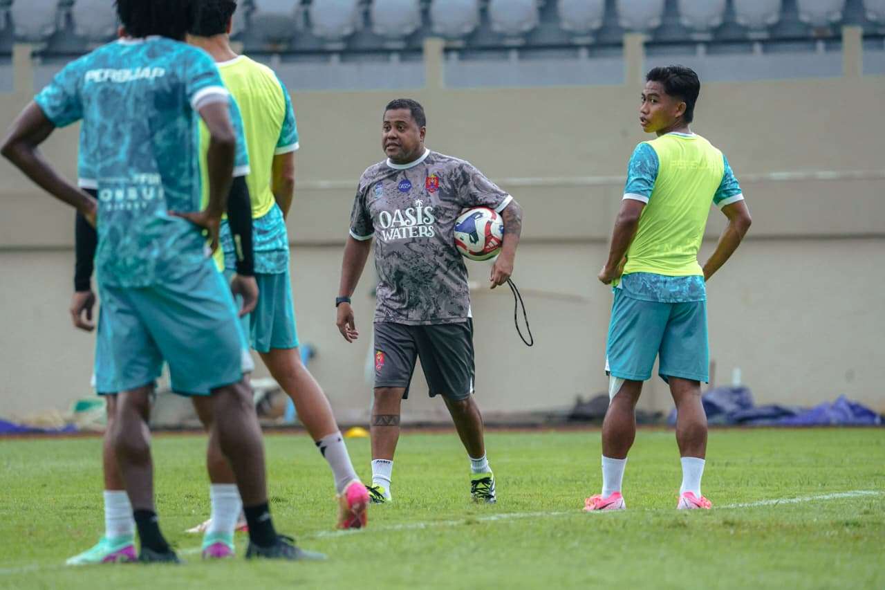 Foto latihan Persijap Jepara