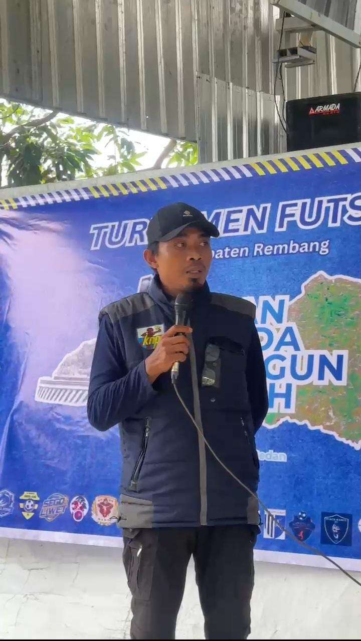 Ketua DPD II KNPI Rembang, M. Nuril Anwar ( Foto: Ahmat Saiful)