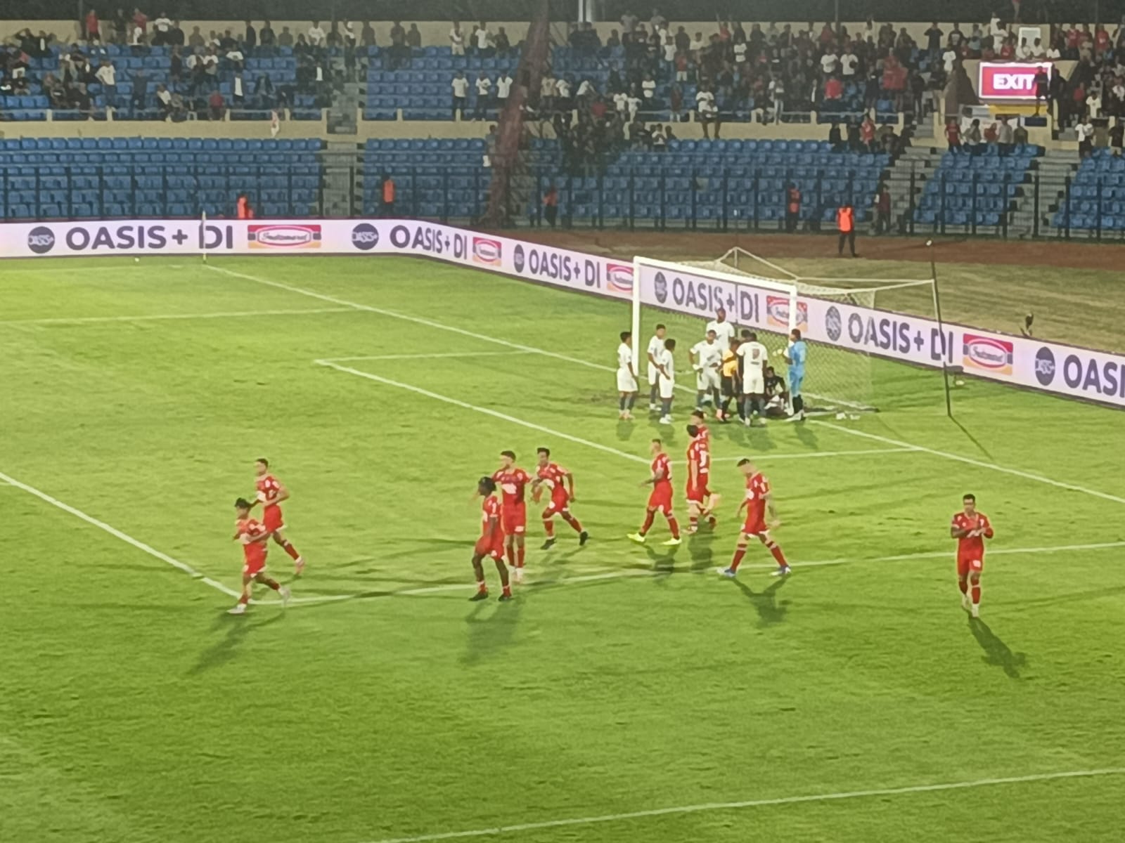 Persijap jepara vs PSM Makassar di Stadion Gelora Bumi Kartini Jepara.